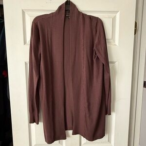 Dark Brown Cardigan Sweater- size medium